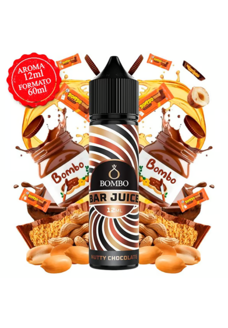 Bombo Bar Nutty Chocolate 12/60ML (Longfill)